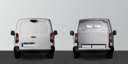 Double plancher H: 202mm 3 tiroirs pour Berlingo, Combo, Partner & Proace City L2 avec paroi de série