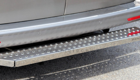 Marchepied inoxydable arrière pour Proace Max, Boxer, Ducato et Jumper depuis 2014