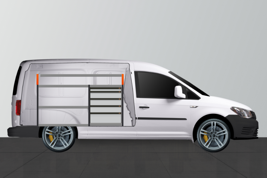 Amenagement caddy van deals