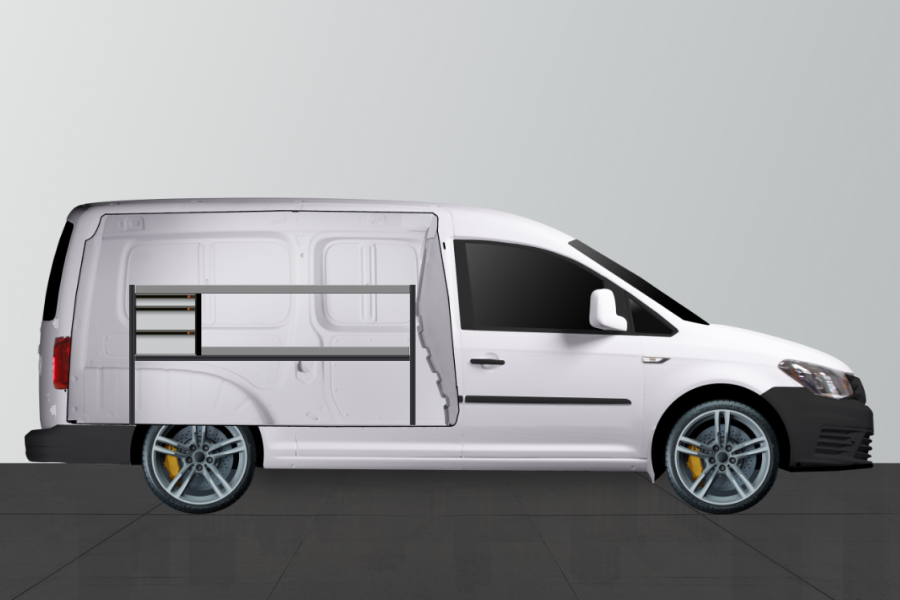 V LSB Am nagement utilitaire pour VW Caddy Maxi mod les jusqu