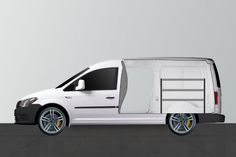 H-BAS Aménagement Utilitaire pour VW Caddy Maxi