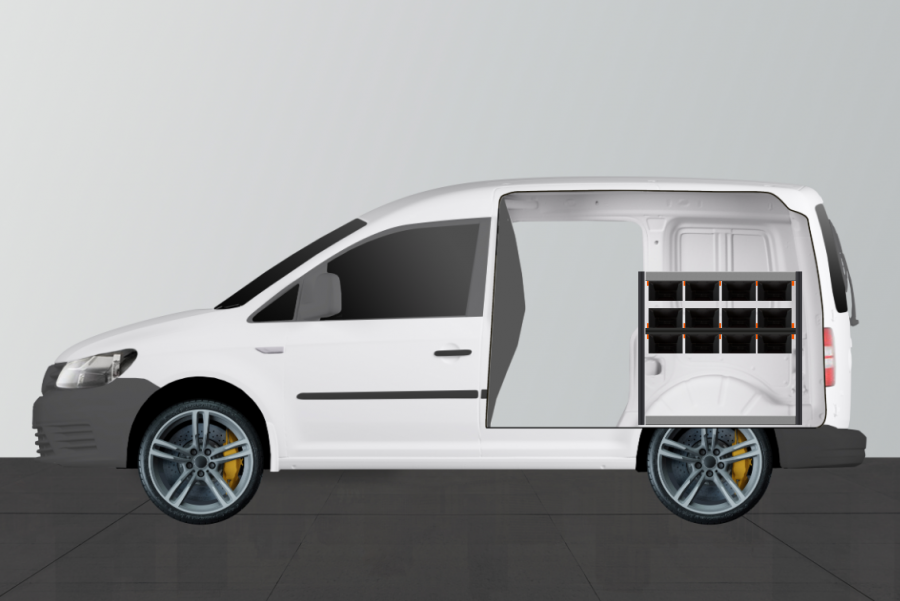 H-RACK Aménagement Utilitaire pour VW Caddy Standard - Worksystem