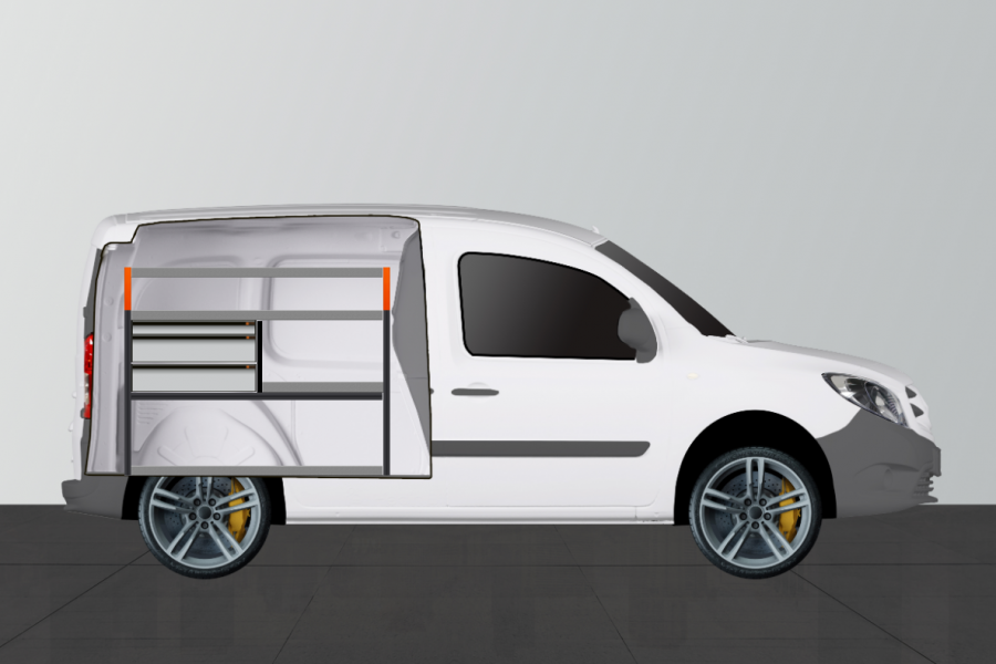 V Ls3 Am 233 Nagement Utilitaire Pour Citan Long Amp Kangoo