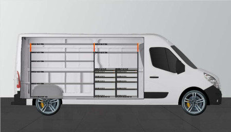 Aménagement MAX10 pour Movano, Master & NV400 L3