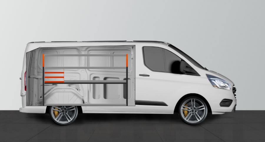 V-SS3 Aménagement Utilitaire pour Ford Custom L1H1