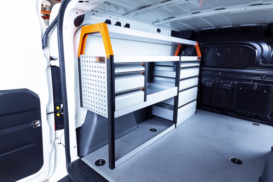 V-PRO ADVANCE Aménagement Utilitaire pour Fiat Doblo & Opel Combo L2H1 - Worksystem