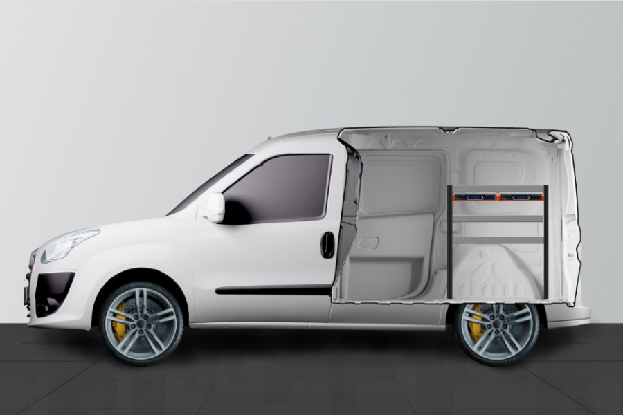 H-SS2 Aménagement Utilitaire pour Fiat Doblo & Opel Combo L1