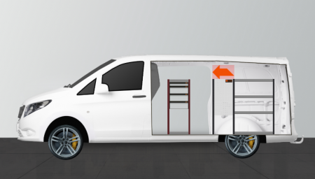 H-SDH4-420 – Aménagement utilitaire pour Mercedes Vito long