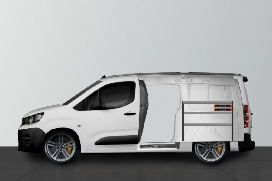 H-SS2 Aménagement Utilitaire pour Berlingo, Combo & Partner L2