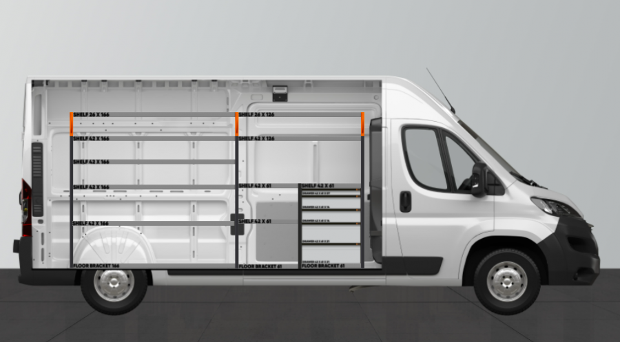 V-PRO – Aménagement utilitaire pour Boxer, Ducato et Jumper L3 H2