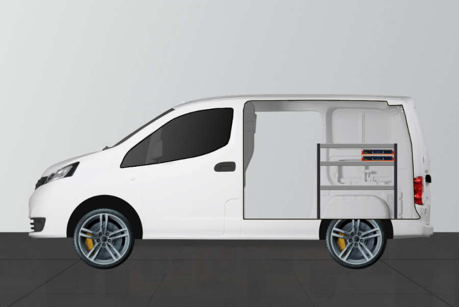 H-SS2 Aménagement Utilitaire pour Nissan NV200