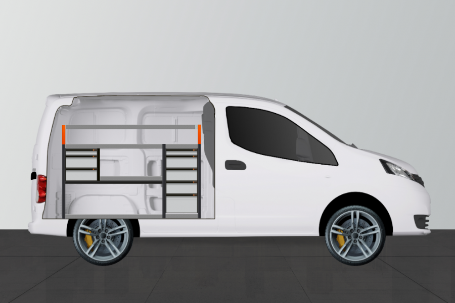 V-PRO Aménagement Utilitaire pour Nissan NV200