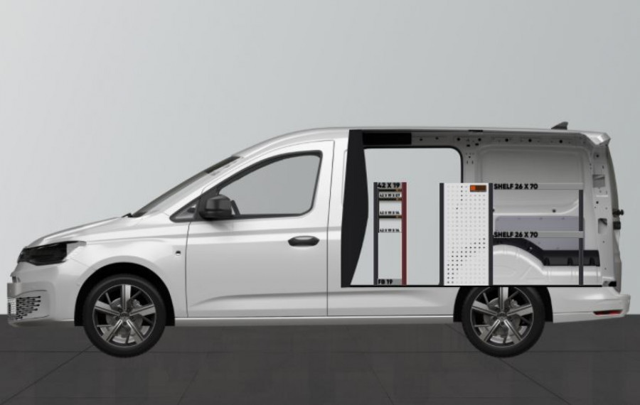 Amenagement caddy van shop