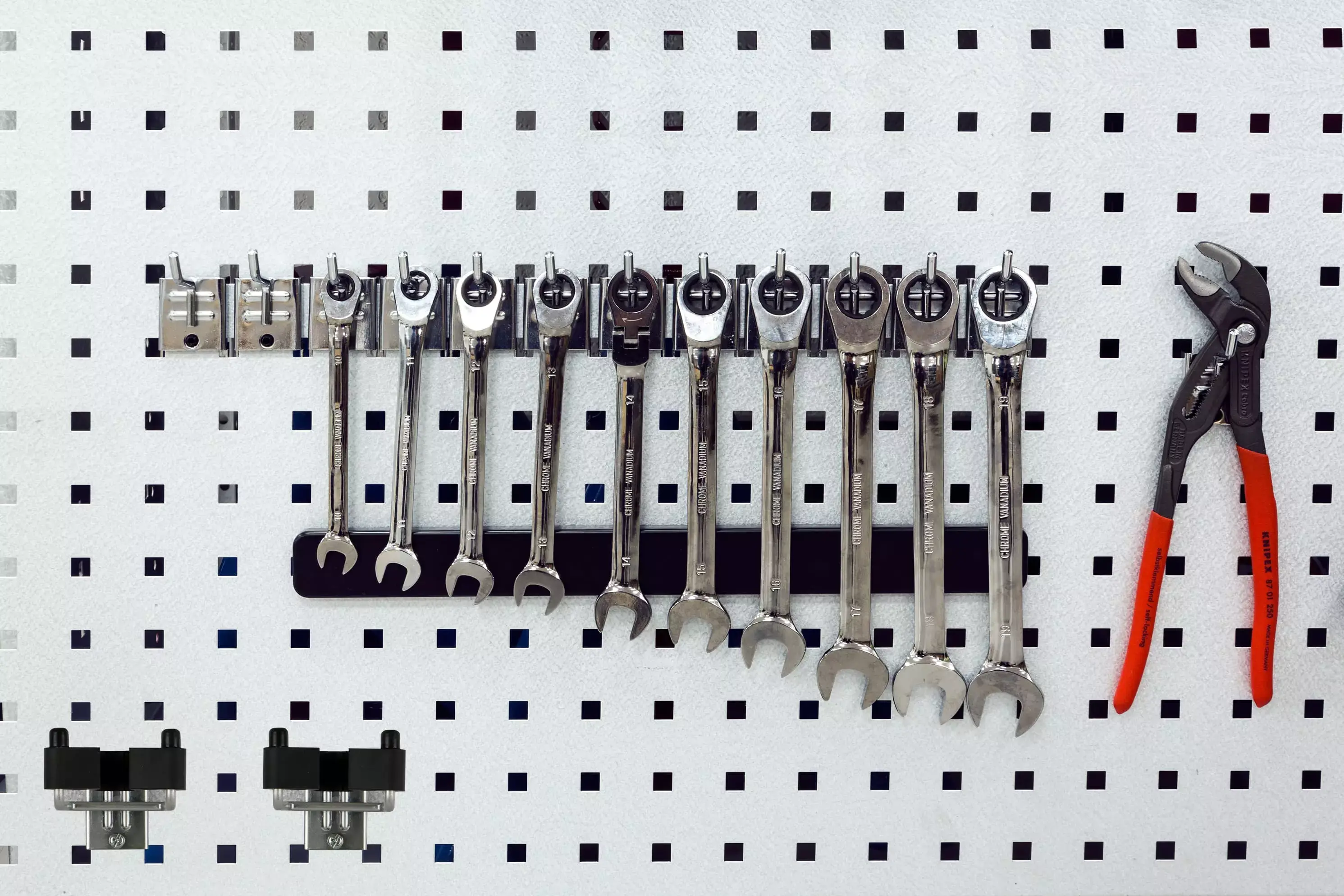 Panneaux à outils