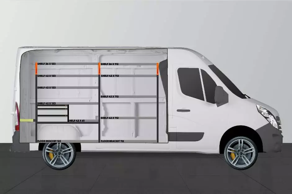 Aménagement LS3 Renault Master