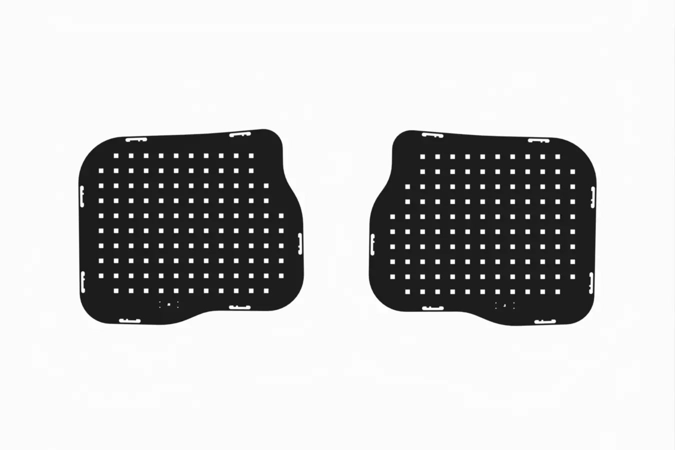 Panneaux à outils pour portes arrière Citroën Jumpy