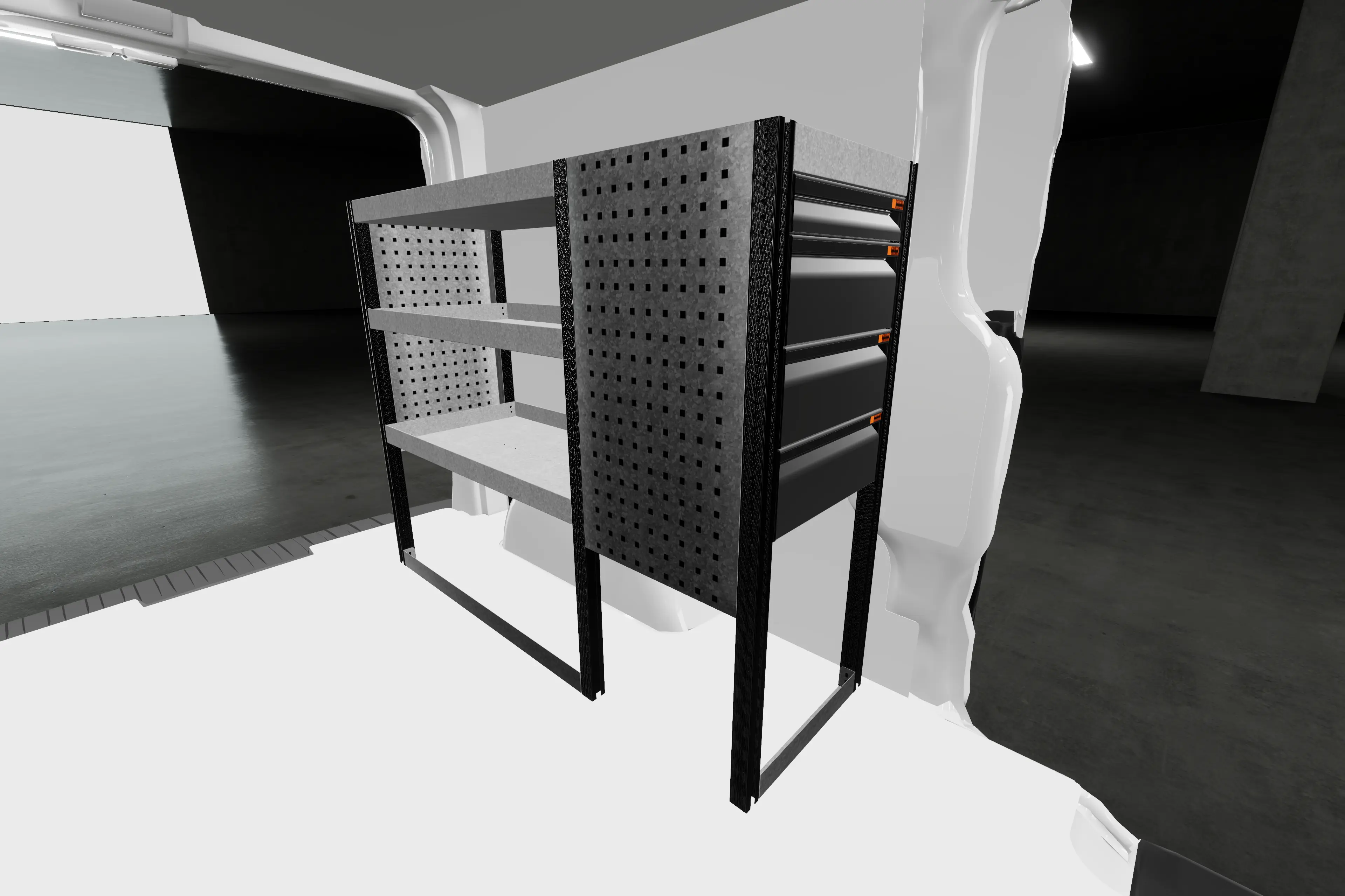 LD42 aménagement utilitaire Nissan Primastar