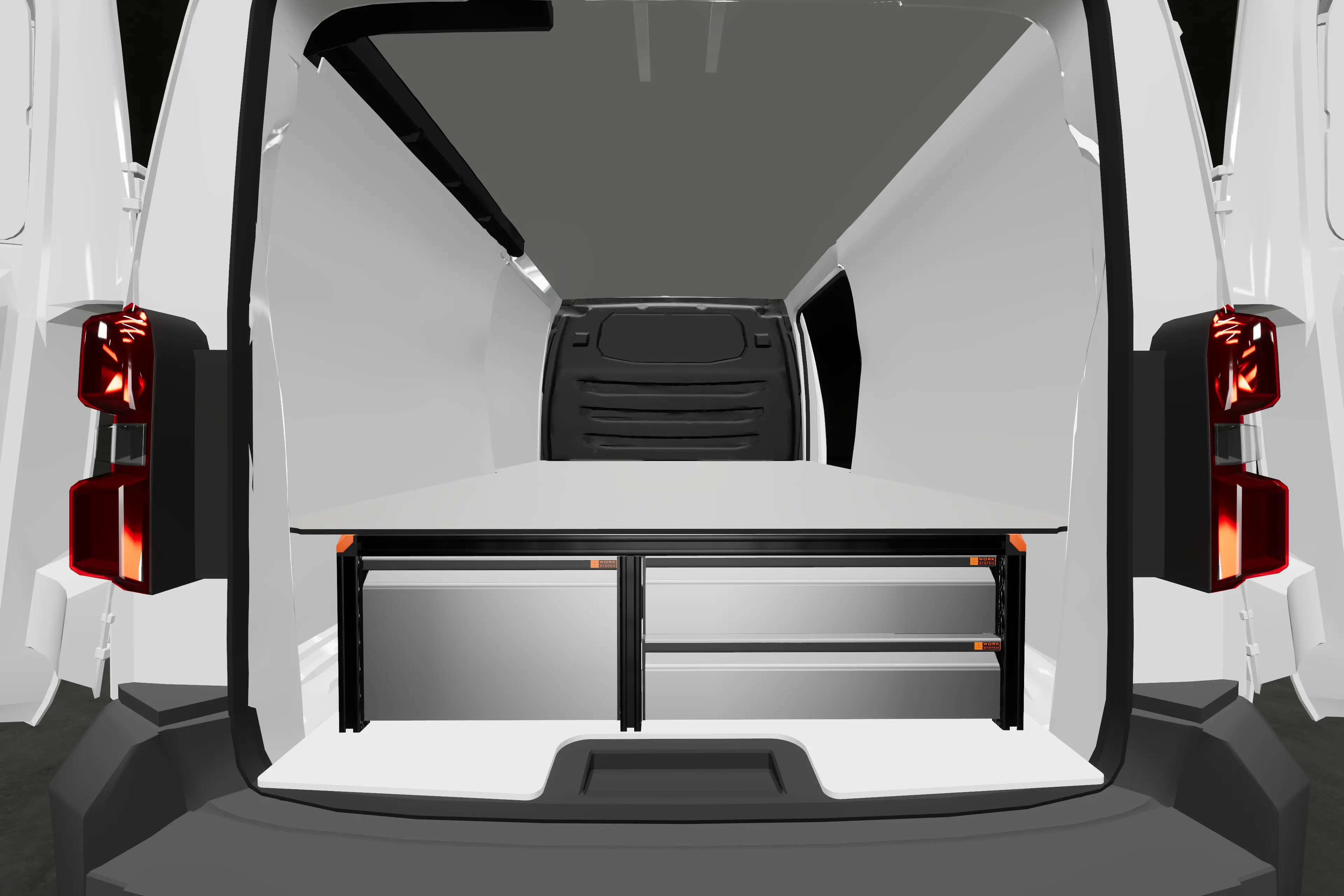 Double plancher haut avec tiroir supplémentaire Peugeot Expert