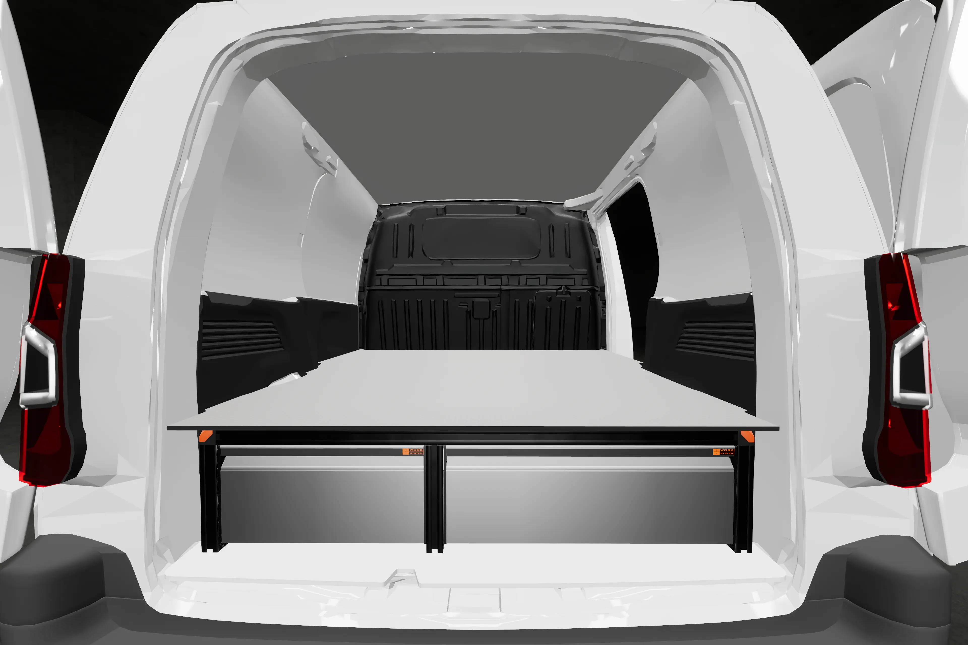 Double plancher intermédiaire Fiat Doblo